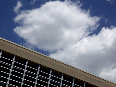 It was a perfect puffy cloud day.