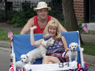 The Oregon District celebrates Independence Day (see also July 4, 2005, 2006 and 2007).