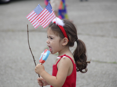 Patriotism and popcicles.