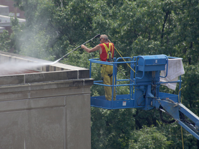 Our buildings aren`t just clean on the INSIDE.