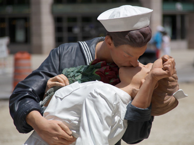 They`ve been like that since VJ Day.