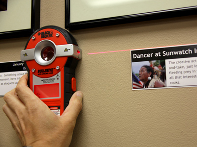 I straighten them out using high technology.