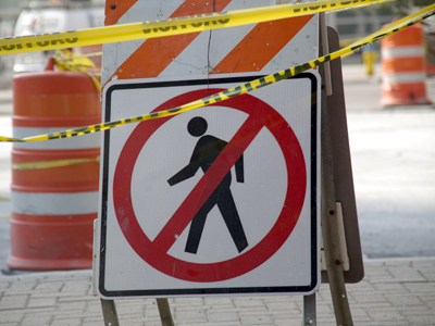 Just avoid downtown for another couple of months.