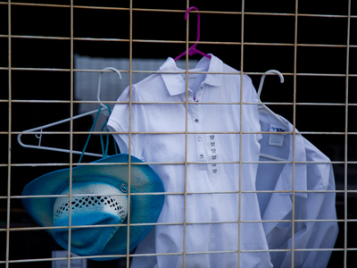 White shirts are part of the pomp and circumstance of the county fair.