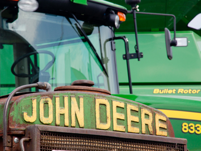 Farming -- yesterday and today.