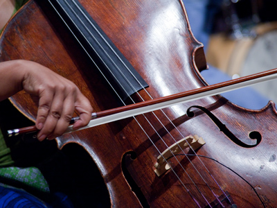 Jazz cello? Y`ain`t never hearda Ray Brown?