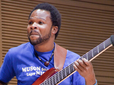 Nigerians don`t need to speak English to play jazz with Americans.