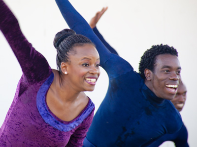 At my second festival of the day, there was a different type of dancing.