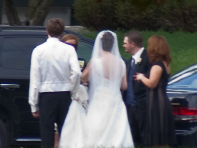 For me it was just an ordinary Saturday, but others will forever remember today as the beginning of bliss.