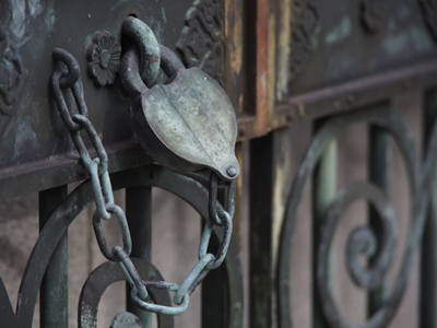 Locking something out, or locking something in?