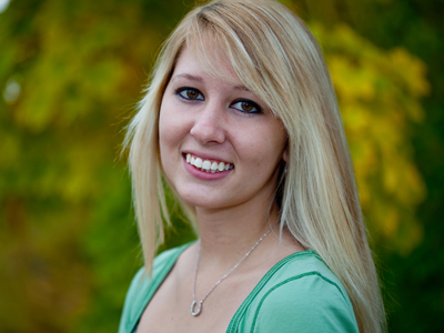 The years she spent wearing braces were well worth it.