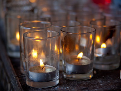 The flames of faith.