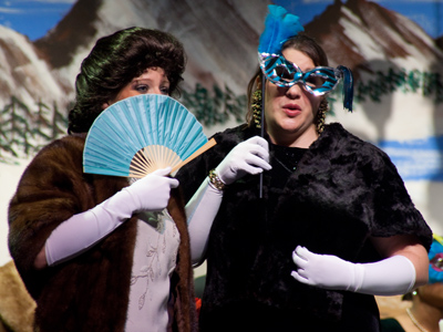 In an unusual operatic mashup, Andrew Lloyd-Webber`s `Phantom of the Opera` was heard on the same stage . . . 