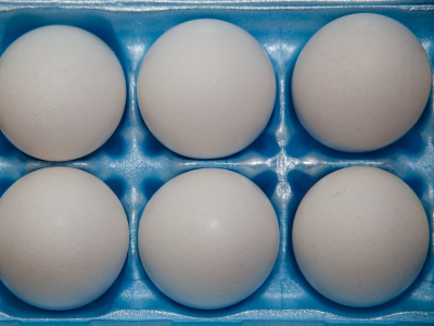 This is one of those new super-size cartons of eggs.  Nobody wants just TWELVE eggs.