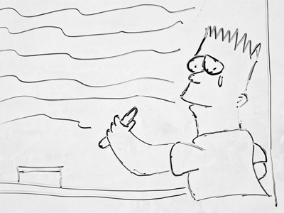 I don`t draw these whiteboard pictures, you realize.