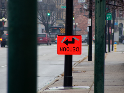 Some days I just don`t know which way to turn.