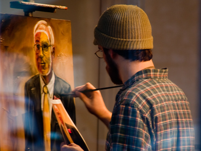 The old way to make pictures.