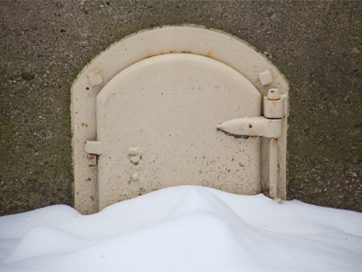 Fortunately, the gnome family anticipated the storm and stocked up on roots and herbs before being snowed in.