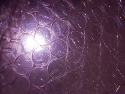 I dunno what it is, I just feel safe when I cover myself in bubble wrap.