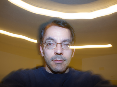 Really, I did a `professional` photo shoot today, for which I was paid, but I can`t show those pictures here.  Instead, you get more spinning in the living room at 11:57pm.