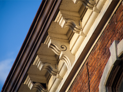 Today`s buildings don`t have useless stuff on them.