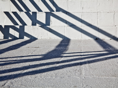 At the foot of The Armory.