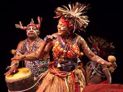In traditional African society, tribal history and community standards were passed down through music and dance.