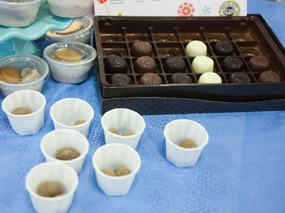 Try some of the almonds dusted with Saigon cinnamon.