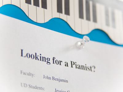 I was looking for a pianist, but he was Haydn.