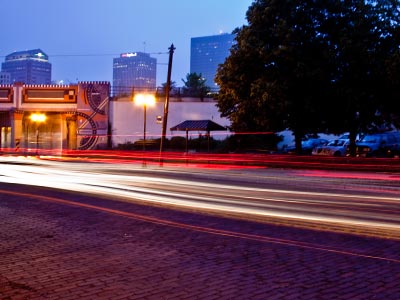 Evening in the Oregon District.