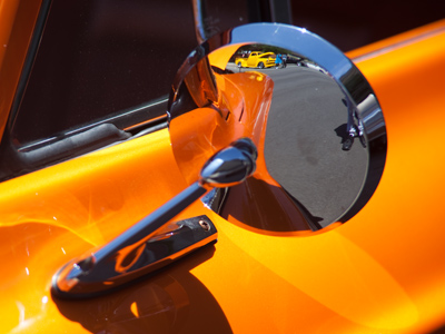 Look closely and you`ll see the same yellow fender and wheel that are shown in today`s first photo.