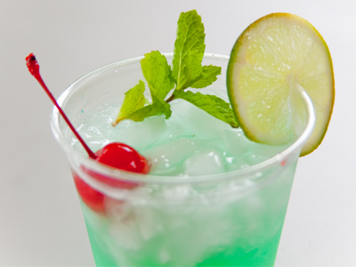 A cold drink for a hot day.