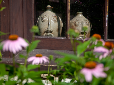 Keeping an eye on the neighbors.