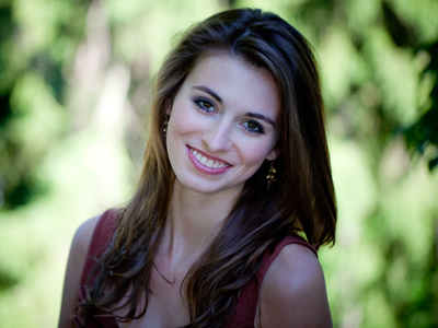 Only she and I know she was sitting on a drinking fountain.  Don`t tell anyone else.