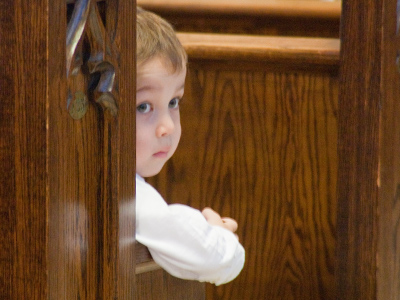 Checking out the bridesmaids.