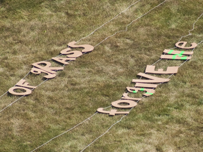 Treat nature with respect and apologies are unnecessary.