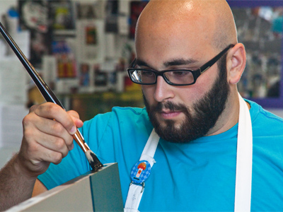 Still tracking this artist`s progress (see June 30 and July 7, 2010).