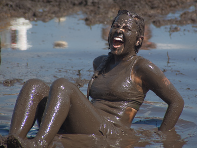 Wow, those teeth whitening strips really work.