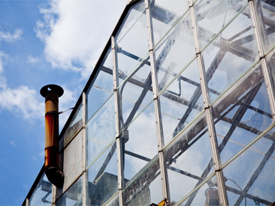 I hope that the people who live here don`t throw stones.