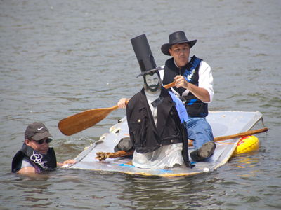 Honest Abe`s story didn`t hold water.