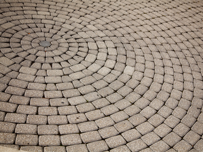 Stand in the center and talk and you can hear an echo.  And, people will wonder why you`re talking to yourself.