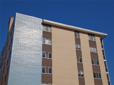 Out of the clear blue sky.