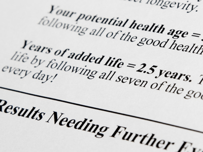 According to this medical report, my healthy habits have added two-and-a-half years to my life.  That`s a relief, since I`m running behind on some projects.