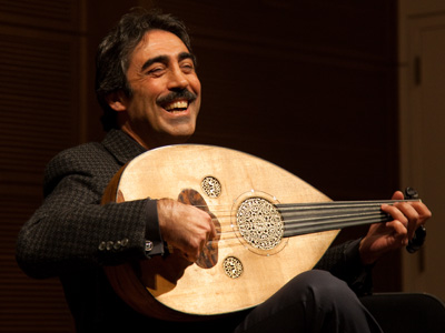 Simon Shaheen and his `oud are back in town (see October 13 above).