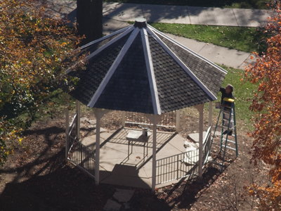 A campus landmark gets a major renovation.