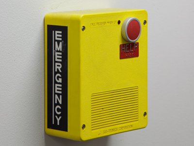 Taking the previous photo, I backed into this intercom and discovered that UD`s 9-1-1 system works very well.