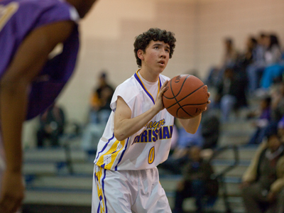 The NBA and NCAA didn`t need me tonight, so I shot JV.