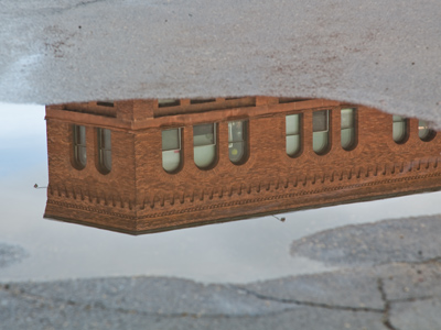 People live in this puddle.