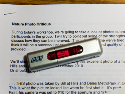 Ready to lead a photography workshop tomorrow morning.  We WILL NOT be taking pictures outside.