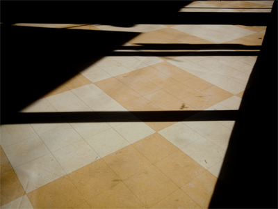 Vacant storefront, downtown Dayton.